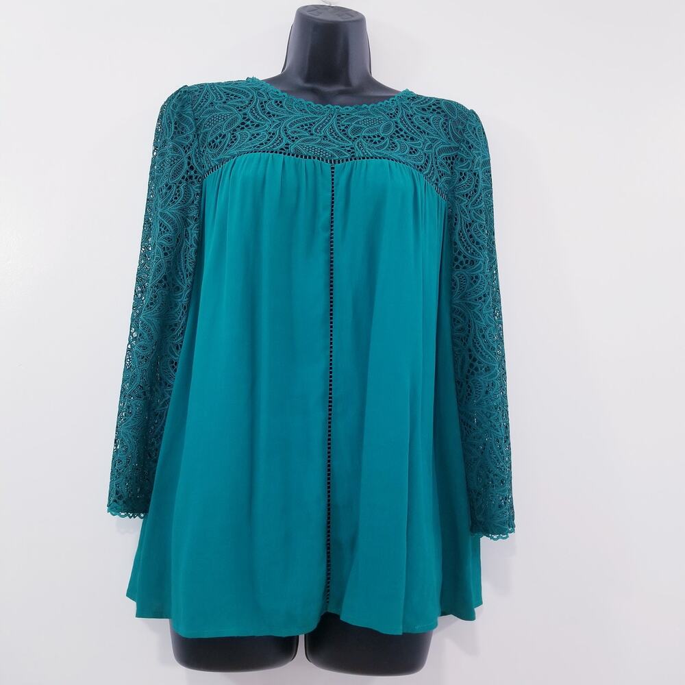 Anthropologie Moulinette Soeurs Lace Blouse